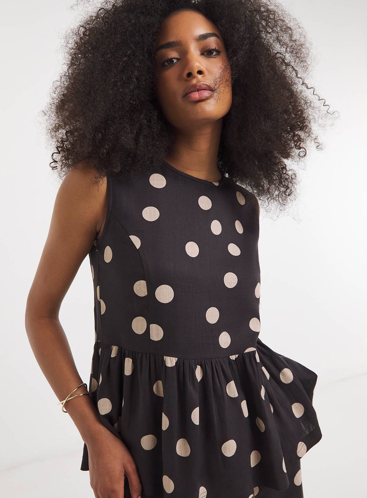 SIMPLY BE Peplum Shell Top 30 - Image 1